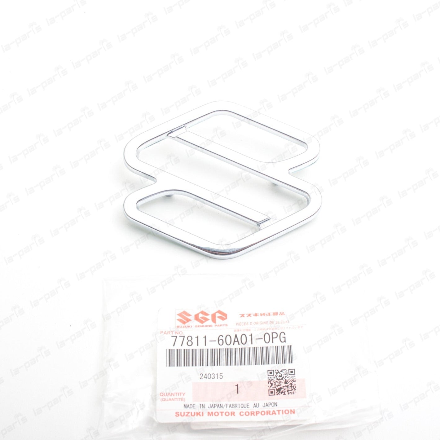 New Genuine Suzuki Sidekick Samurai Vitara Front Grille Emblem 77811-60A01-0PG