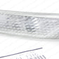 GENUINE MAZDA RX-8 CLEAR CORNER SIDE MARKERS INDICATOR LIGHTS SET  LEFT + RIGHT
