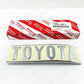 GENUINE TOYOTA 1969-1986 LAND CRUISER FJ40 BJ40 40 SERIES EMBLEM PLATE SET OF 4