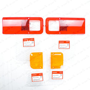 New Genuine OEM Honda Acty HA3 HA4 HA5 Tail Light & Turn Signal Lenses Set Of 4