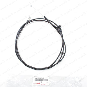 New Genuine OEM Toyota 04-09 Prius Hood Lock Control Release Cable 53630-47030