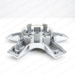 NEW GENUINE LEXUS 17-20 LX570 CHROME CENTER WHEEL RIM HUB CAP COVER 4260B-60440