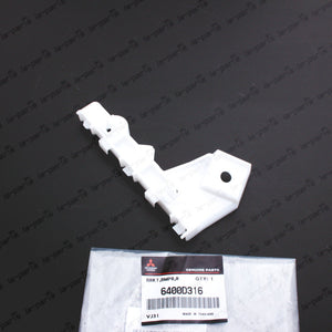 Genuine OEM Mitsubishi 14-15 Mirage Front Bumper Passenger Side Bracket 6400D316