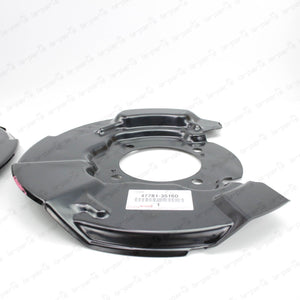 NEW GENUINE TOYOTA FJ CRUISER 4RUNNER FRONT DISC BRAKE DUST COVER SET LH + RH