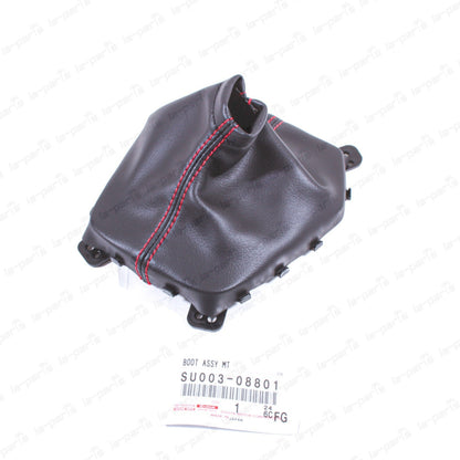 New Genuine OEM Toyota 22-24 GR86 MT Red Stitch Shift Boot SU003-08801