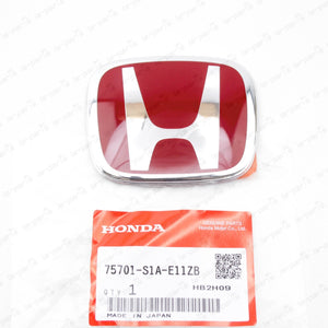 GENUINE HONDA NSX NSX-R NA2 TYPE R (R81) REAR CENTER RED EMBLEM 75701-S1A-E11ZB