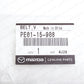 New Genuine OEM Mazda 2012-2025 Mazda3 CX-3 CX-5 Water Pump Drive Belt PE0115908