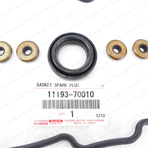 GENUINE TOYOTA TUNDRA 4RUNNER TACOMA 3.4L  5VZFE VALVE COVER GASKETS SEALS SET