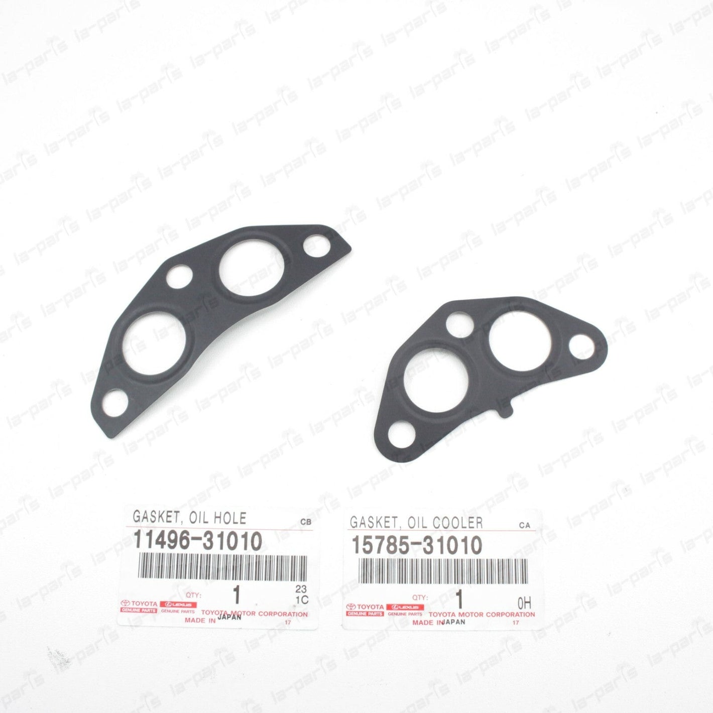 GENUINE TOYOTA SIENNA VENZA HIGHLANDER RX350 RX450h OIL COOLER PIPE GASKETS SET