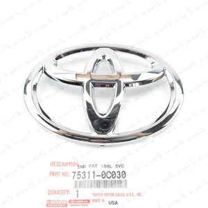 New Genuine Toyota 08-22 Sequoia 07-18 Tundra Front Grille Emblem 75311-0C030