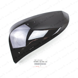 New Genuine OEM Toyota 14-23 4Runner Rav4 Driver Side Mirror Cover Black 218