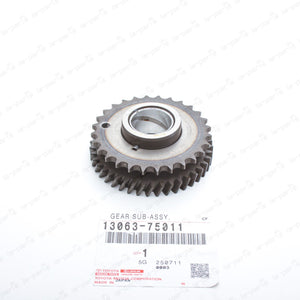 New Genuine OEM Toyota Tacoma 4Runner 2TRFE Balance Shaft Gear 13063-75011
