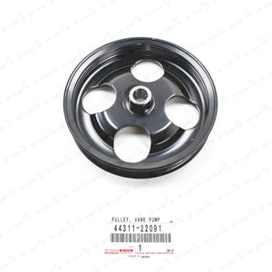 Genuine Toyota 93-98 Supra Lexus IS300 GS300 Power Steering Pulley 44311-22091
