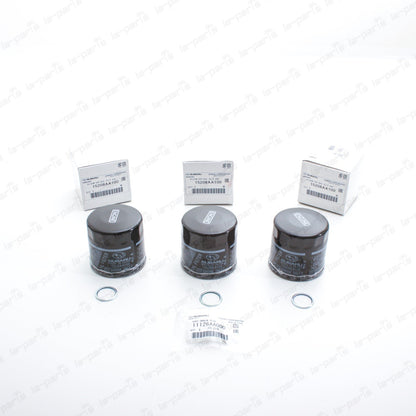 New Genuine OEM Subaru Engine Oil Filter 15208AA100 & Crash Washer 3 PACK