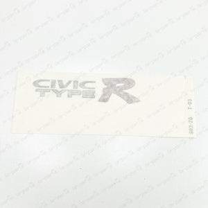 GENUINE FOR HONDA CIVIC EK9 TYPE-R BACK DOOR DECAL STICKER 75717-S03-Z00ZA
