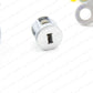 New Genuine Toyota 2005-2011 HILUX Lock Cylinder Set 69005-0K340