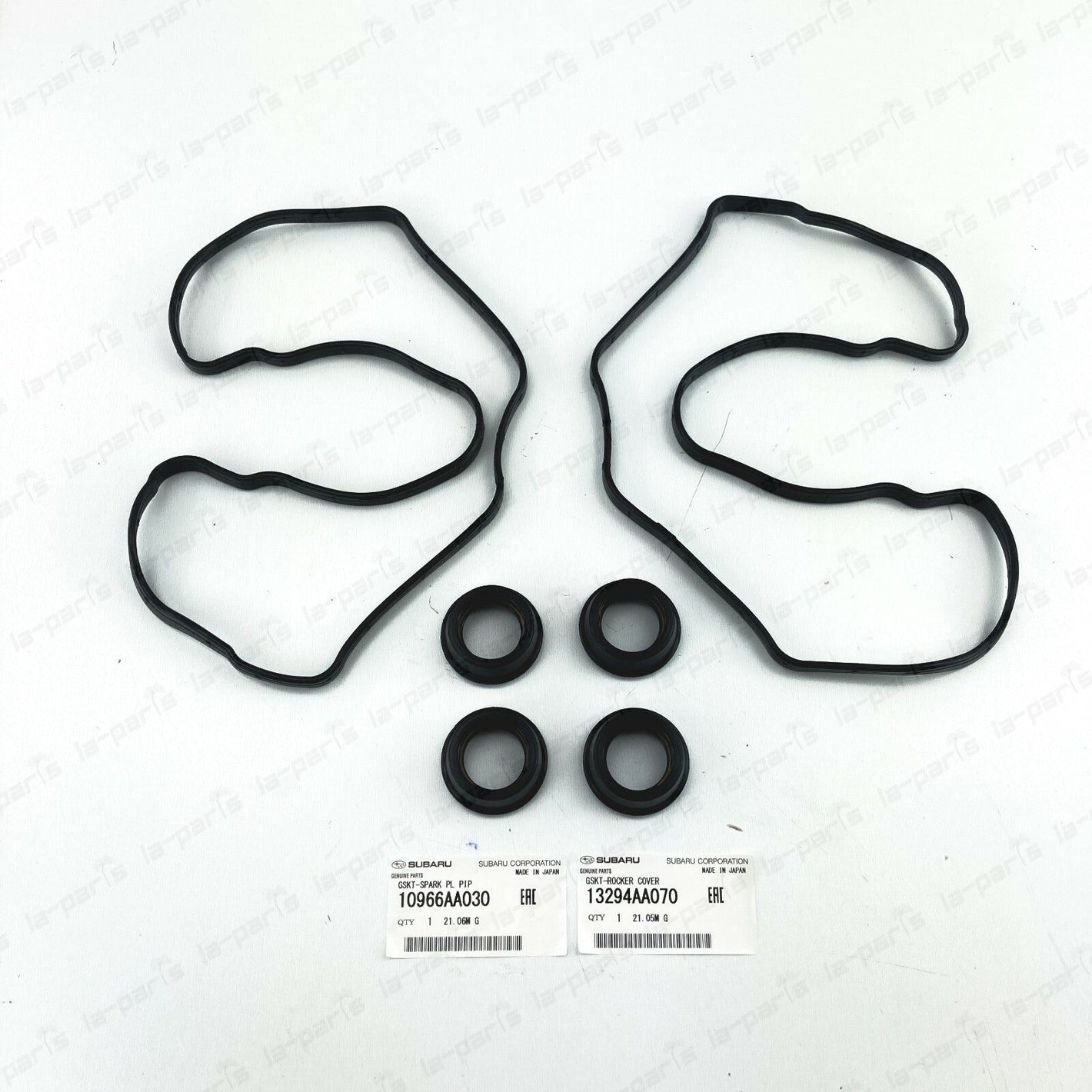 GENUINE SUBARU 2.5L SOHC VALVE COVER GASKET SPARK PLUG SEAL KIT IMPREZA LEGACY