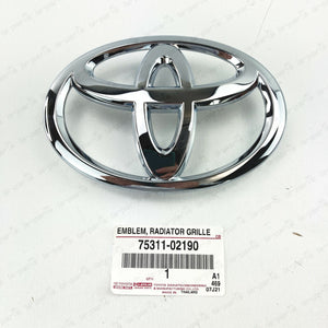 GENUINE TOYOTA 13-19 YARIS NSP15 NCP15 RADIATOR GRILLE  EMBLEM 75311-02190