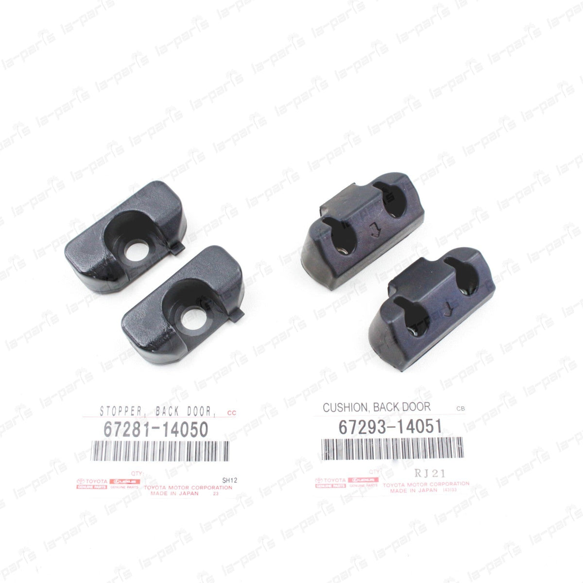 New Genuine Toyota 1993-1998 Supra Lower Back Door Stopper Cushion Kit