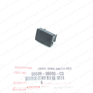 New Genuine OEM Toyota Lexus Switch Hole Blank Cover 55539-06090-C0 Qty:1