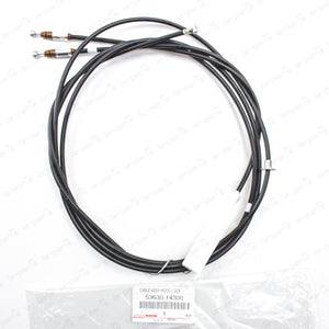 Genuine OEM Toyota 93-98 Supra JZA80 Hood Lock Release Control Cable 53630-14300