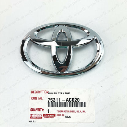 NEW GENUINE TOYOTA 2005 2006 2007 AVALON FRONT GRILLE EMBLEM  75311-AC020