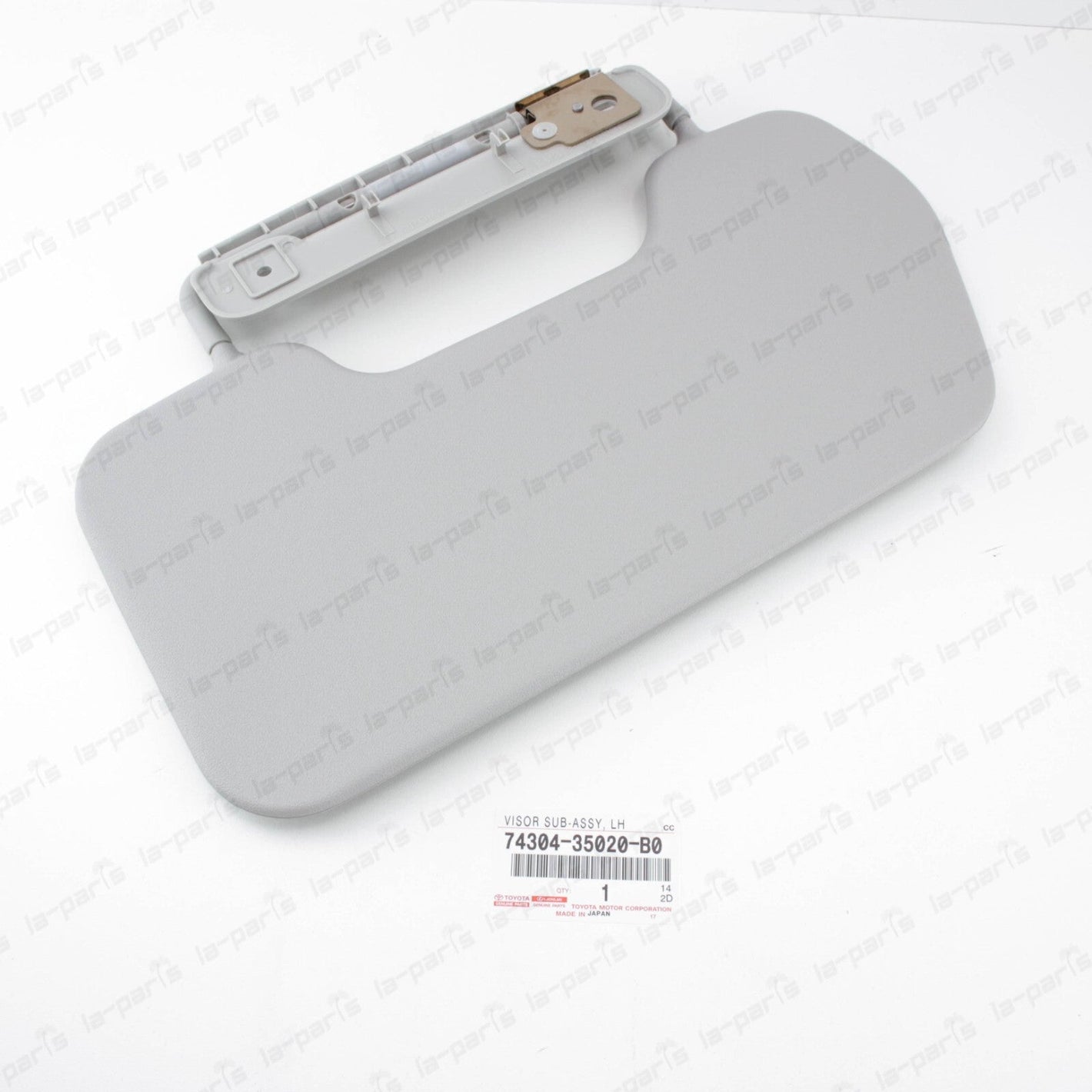 NEW GENUINE TOYOTA 2008-2014 FJ CRUISER  LEFT GRAY DRIVER SIDE VISOR