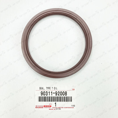 GENUINE TOYOTA HIGHLANDER TACOMA SIENNA RX  IS ENGINE REAR OIL SEAL 90311-92008
