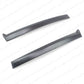 NEW GENUINE HONDA 92-95 CIVIC 2 3 DR DOOR GARNISH TRIM PILLAR SASH SET LH & RH