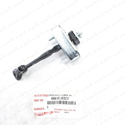 New Genuine Toyota 07-21 Tundra 08-22 Sequoia Front Right Door Check 68610-0C023