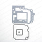 New Genuine OEM Subaru Sambar KS3 KS4 Carburetor Gasket Set 16158KA200