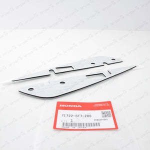 GENUINE HONDA ACURA INTEGRA TYPE R WING REAR SPOILER GASKET SPONGE SET OF 2