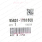 New Genuine Honda K-series Timing Chain Case O-ring K20 K20A2 K24 91302-PNA-004