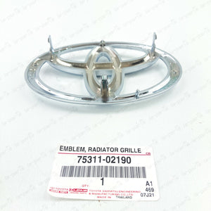 GENUINE TOYOTA 13-19 YARIS NSP15 NCP15 RADIATOR GRILLE  EMBLEM 75311-02190