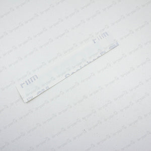 New Genuine OEM Honda 88-91 CRX EF Rear "HONDA" Decal Sticker Silver