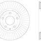 StopTech Performance Front Left Brake Rotor