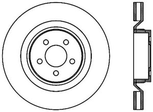 StopTech Power Slot 06-07 Chrysler SRT-8 Front Left Cryo Slotted Rotor