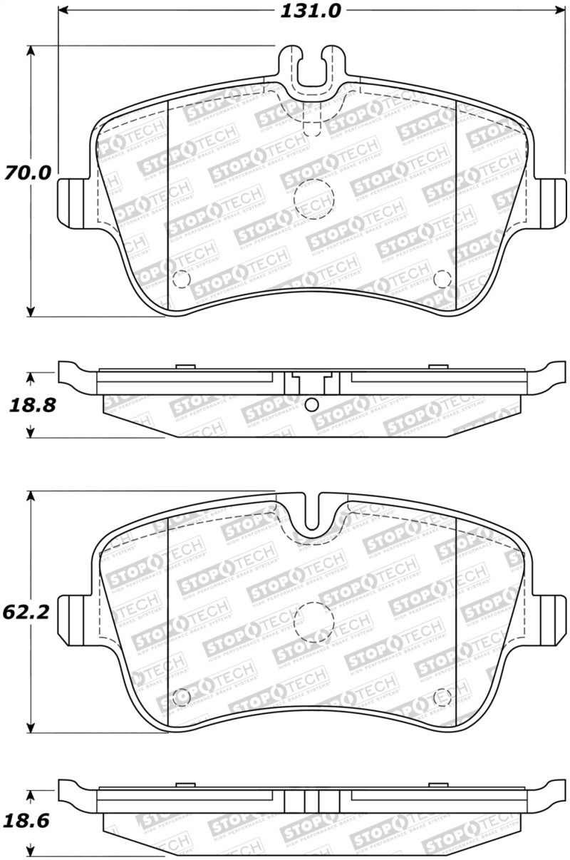 StopTech Street Brake Pads