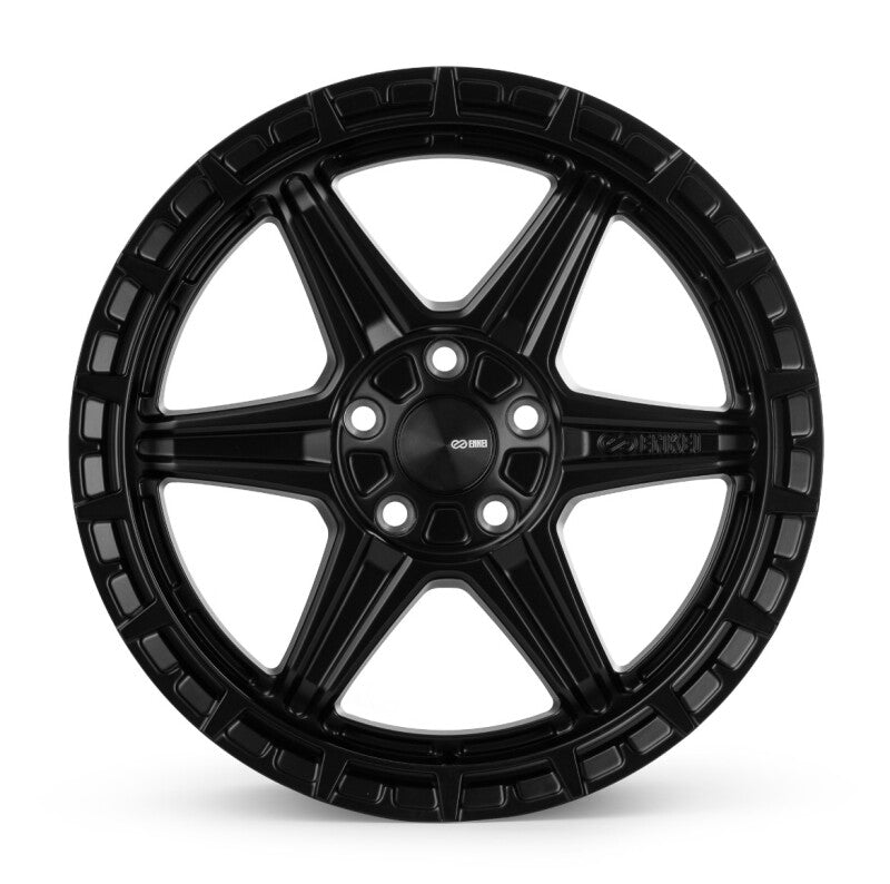 Enkei Trail-Finder OVL 17x7.5 / 5x114.3 BP / ET45 / 72.6mm Bore - Matte Black Wheel