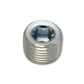 Vibrant 1/8in NPT Male Plug for EGT weld bung - Zinc Plated Mild Steel