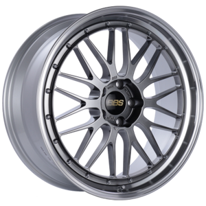 BBS LM 19x11 5x120 ET25 Diamond Black Center Diamond Cut Lip Wheel - 82mm PFS/Clip Required