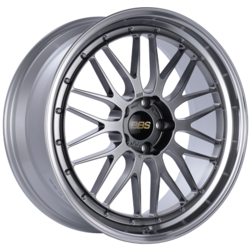 BBS LM 18x8.5 5x130 ET56 CB71.6 Diamond Black Center w/ Machined Lip Wheel