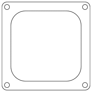 Cometic Holley 4500 Dominator Carb Gaskets .060in Fiber - Open Plenum - 10 Pack