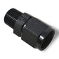 Russell Performance -8 AN Straight Female to 3/8in Male NPT Fitting (Black)