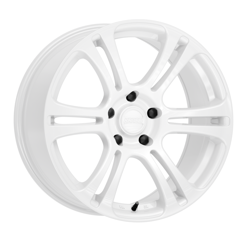 Kansei K16W Neo 18x9in / 5x114.3 BP / 35mm Offset / 73.1mm Bore - Gloss White Wheel