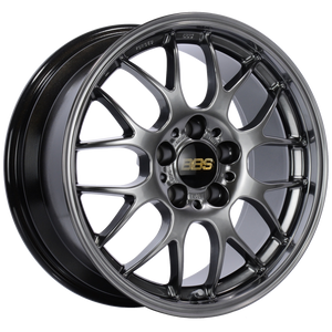 BBS RG-R 17x9 5x120 ET42 Diamond Black Wheel -82mm PFS/Clip Required