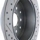 StopTech 01-05 Lexus IS300 / 02-10 Lexus SC430 Sport Slotted & Drilled Rear Left Brake Rotor