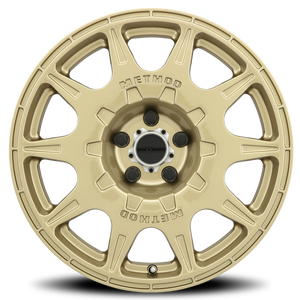 Method MR502 RALLY 17x8 +38mm Offset 5x4.5 67.1mm CB Gold Wheel
