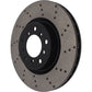 StopTech 01-06 BMW M3 Drilled Left Front CRYO Rotor