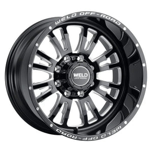 Weld Slingblade 20x10 8x170 ET-18 BS4.75 Gloss BLK MIL 125.1 Wheel